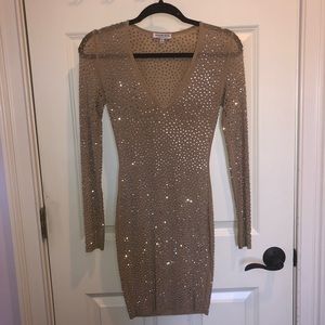 Fashion Nova Sparkly Party Dress